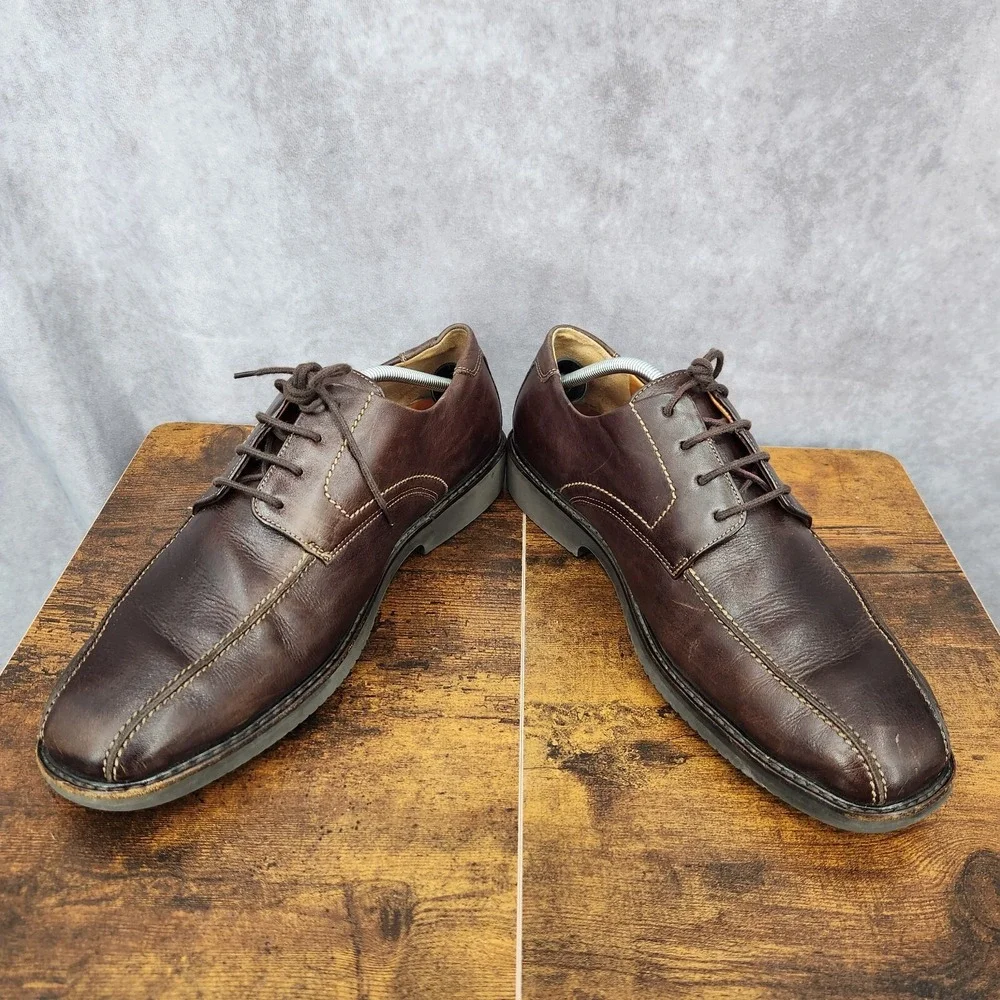 Mephisto Shoes Mens 11.5 Brown Leather Walking Oxford‎ Derby Comfort $429